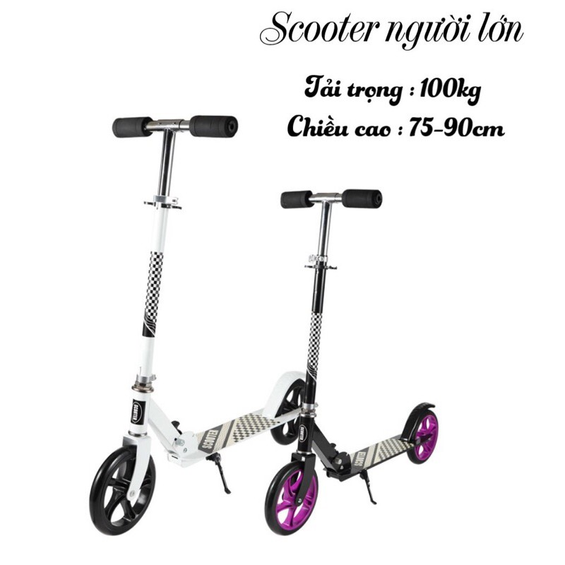 xe scooter cao cấp dành cho trẻ em và người lớn ( trọng lượng 100kg)