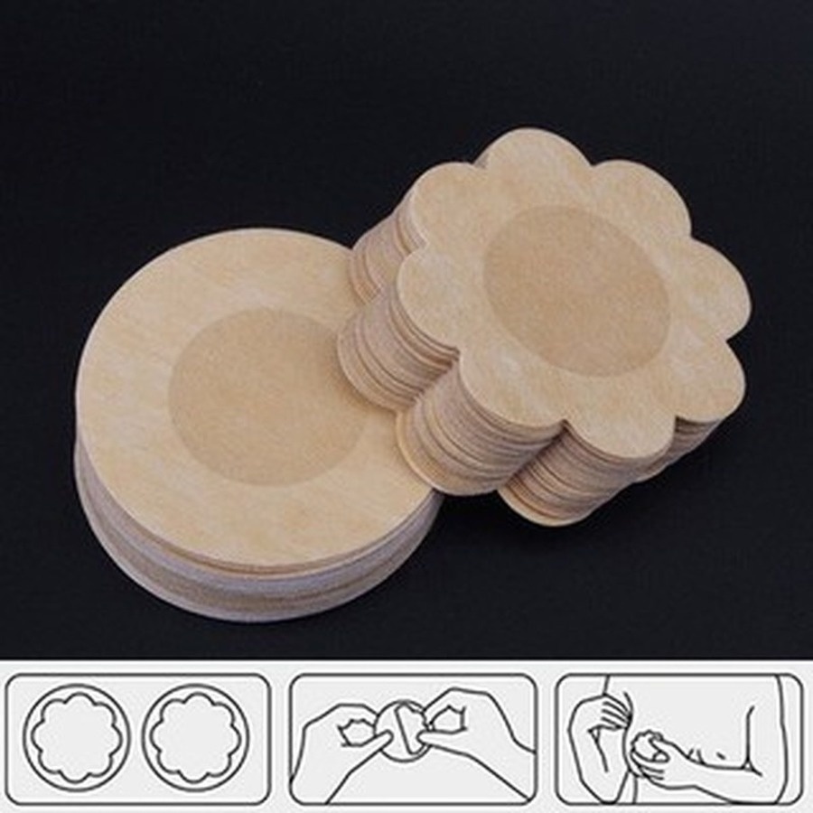 (Hàng Mới Về) Miếng Dán Ngực Không Dệt Dùng Một Lần 210902