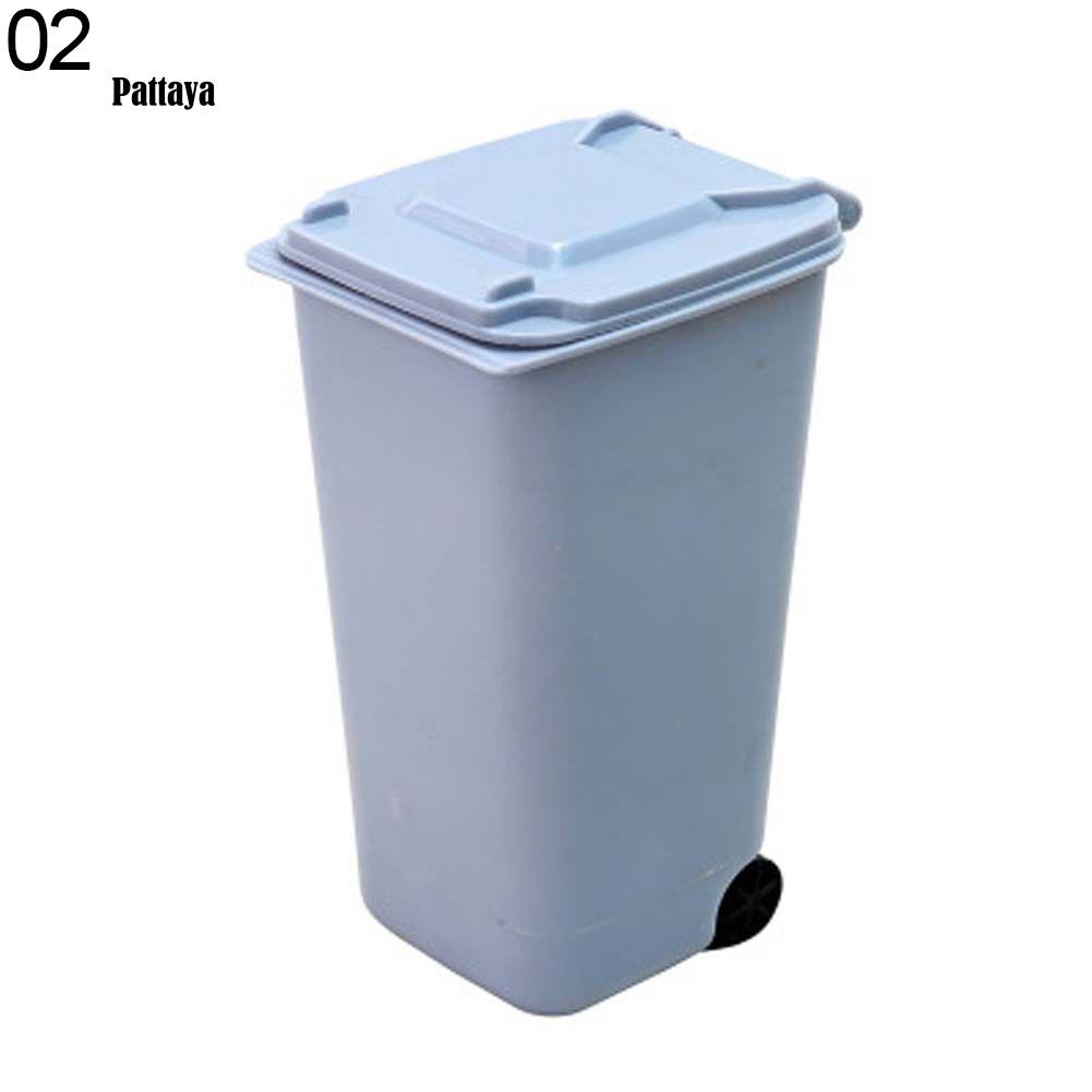 Thùng Rác Mini Hình Thùng Rác Sáng Tạo