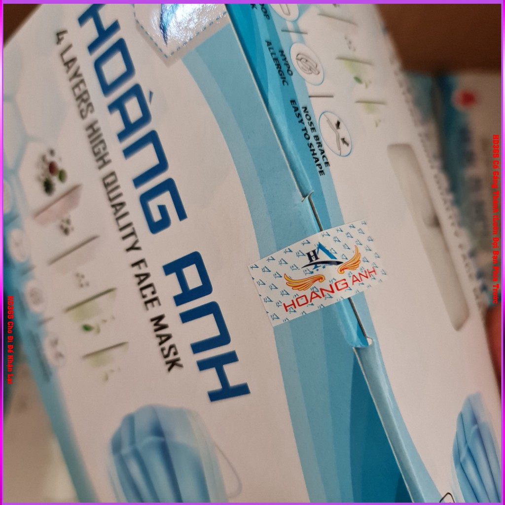 Khẩu Trang 3D MASK Cao Cấp Quai Đeo Co Dãn 100% không Đau Tai - ComBo Hộp 50 Chiếc HD365 | BigBuy360 - bigbuy360.vn