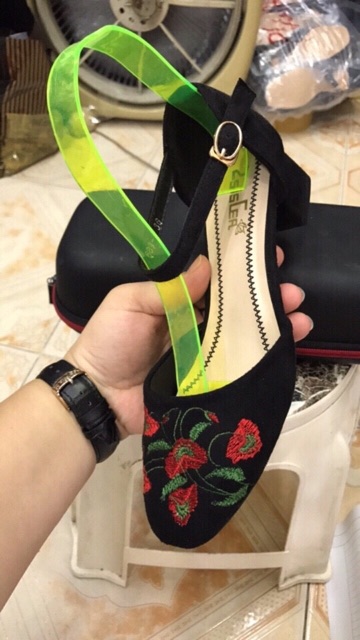 Giày thêu 3cm | BigBuy360 - bigbuy360.vn