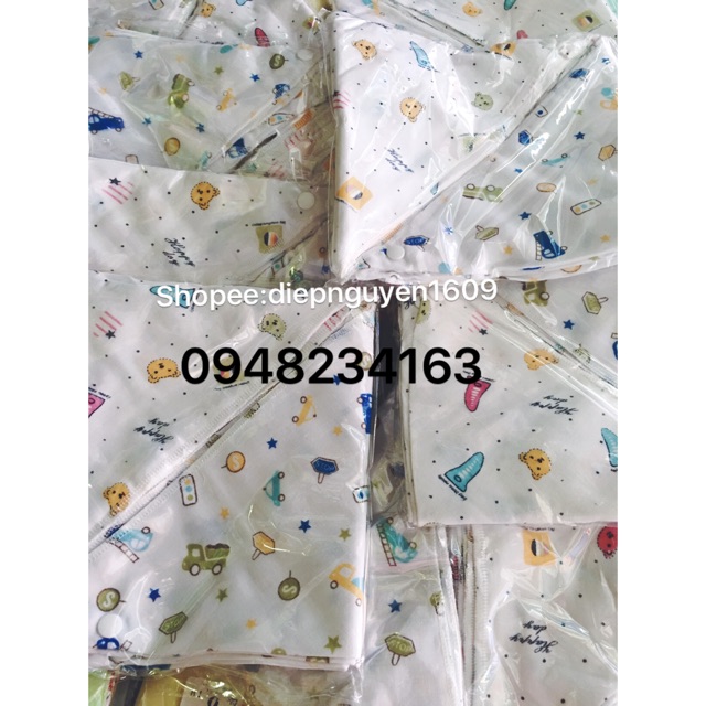 Sét 10 yếm tam giác in hình