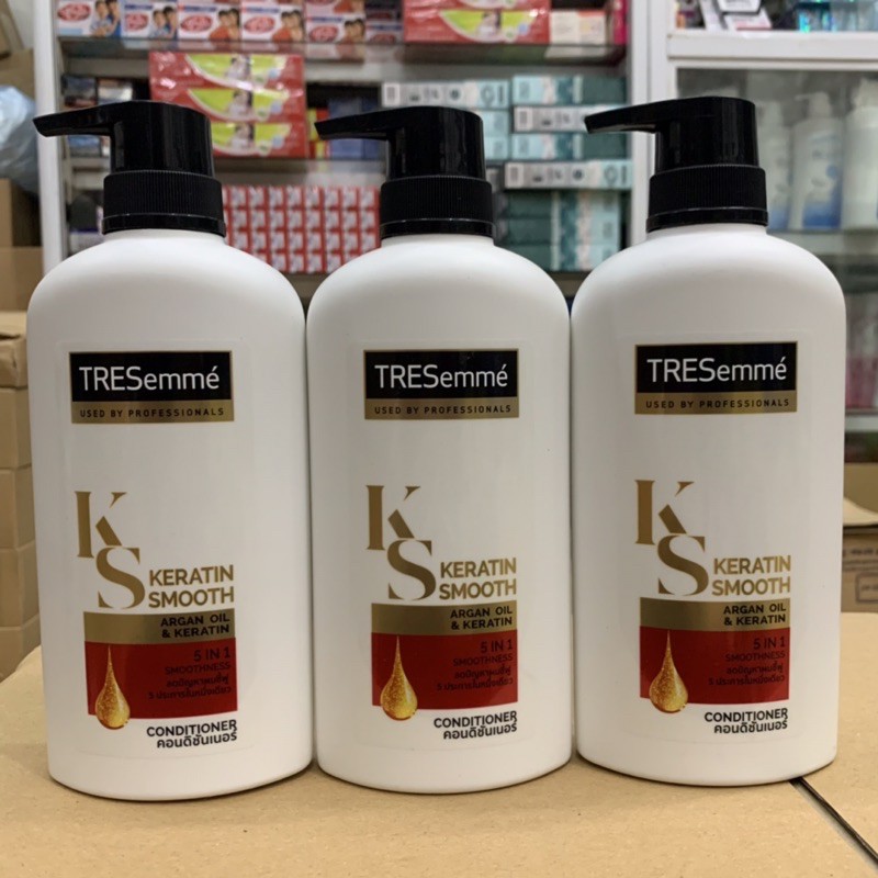 Dầu xả Tresemme Keratin Smooth 5 in 1 Thái Lan 450ml