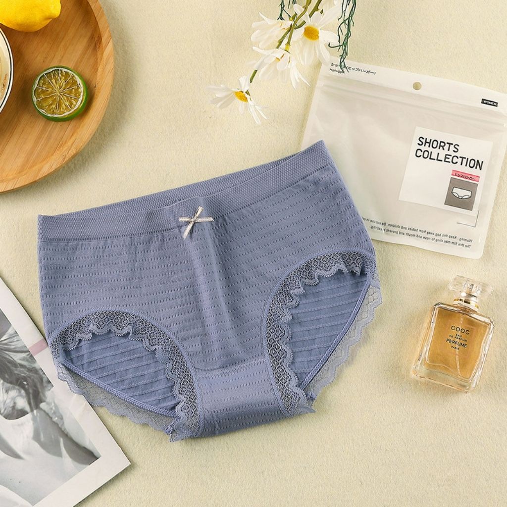 Quần lót nữ kháng khuẩn cotton ren sexy gợi cảm Q12
