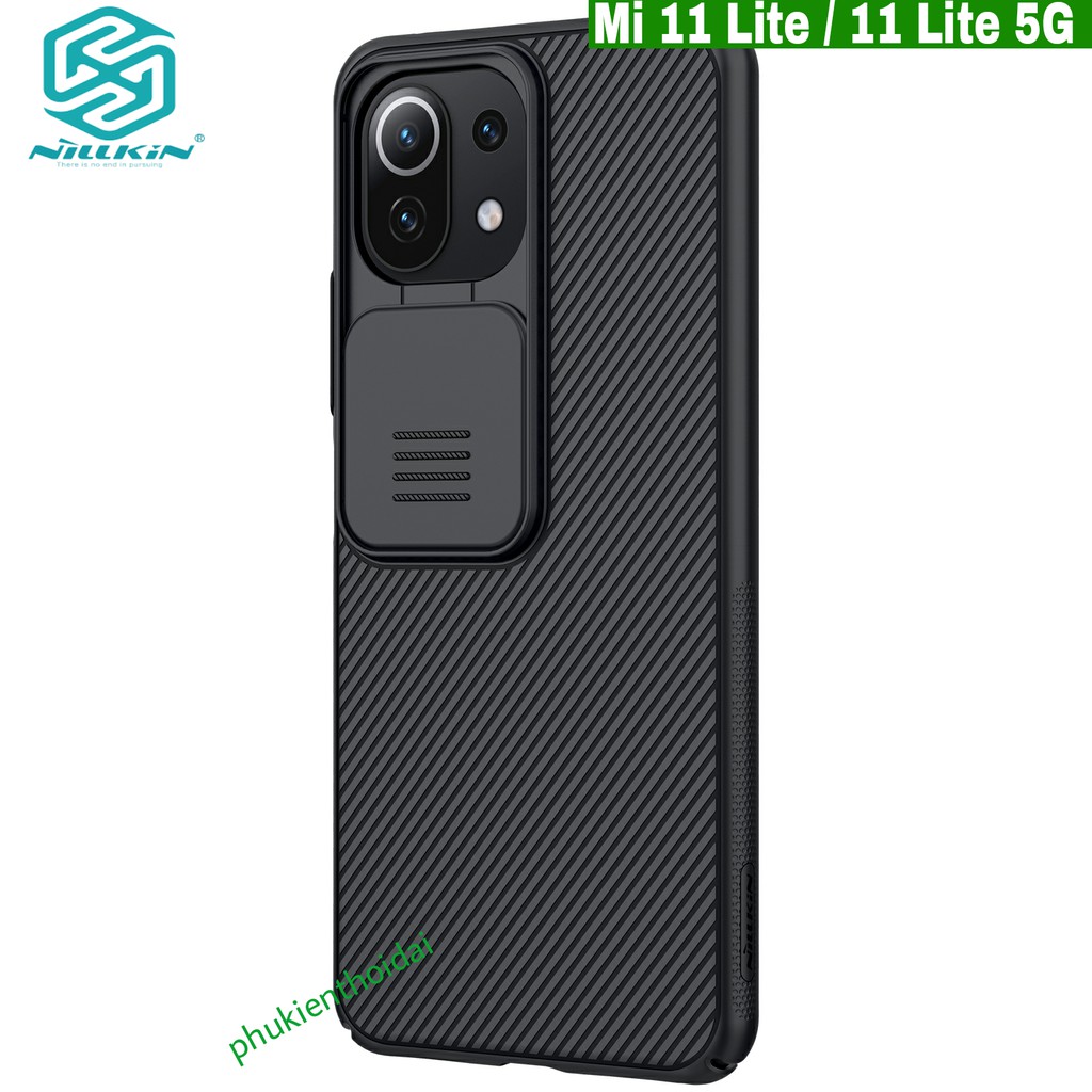 ỐP LƯNG MI 11 LITE / MI 11 LITE 5G HIỆU NILLKIN CHE CAMERA THỜI TRANG CAO CẤP