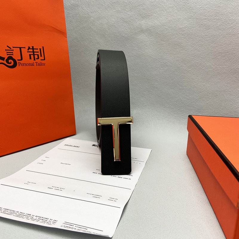 Thắt Lưng Công Sở Họa Tiết Tom / Ford Thời Trang Cho Nam