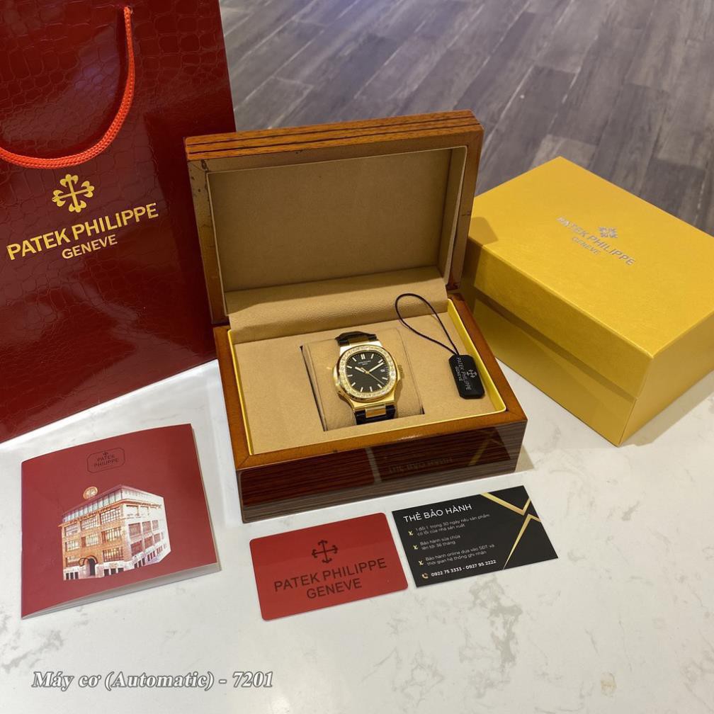 [ĐỒNG HỒ CƠ] Đồng hồ nam PP - Viền đá SIÊU CẤP - Bảo hành 24th - chống thấm nước | BigBuy360 - bigbuy360.vn