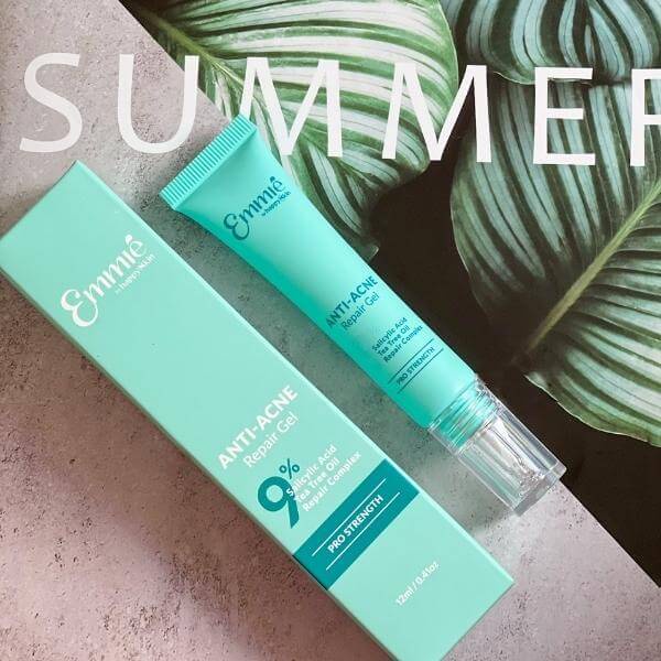 Gel giảm mụn Emmié By Happyskin Anti Acne Repair Gel Giảm Mụn Cấp Tốc 3 Tác Động 12ml
