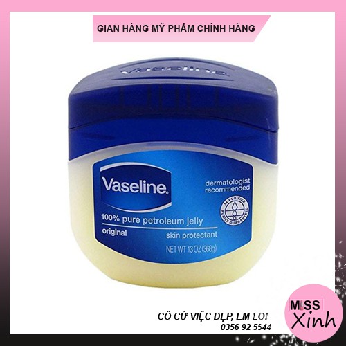 [Chính hãng] SÁP DƯỠNG ẨM VASELINE PURE PETROLEUM JELLY 368G