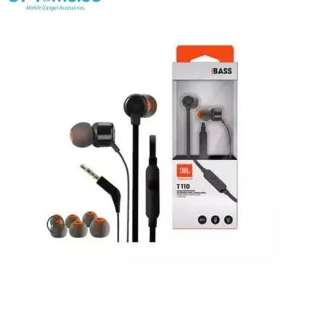 Tai Nghe Nhét Tai Jbl T110 Màu Đỏ