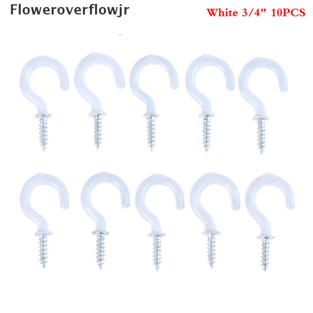 Set 10 móc treo cốc chịu lực tốt gắn trần nhà tiện dụng