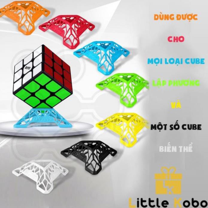 Combo 3 Đế Kê Rubik DNA QiYi Cube Stand Cubestand Siêu Xịn