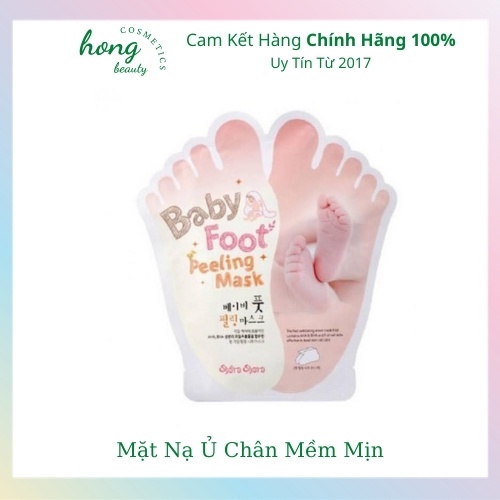 Combo 10 gói Mặt Nạ Ủ Da Chân MB Guarantee Baby Foot Peeling Mask