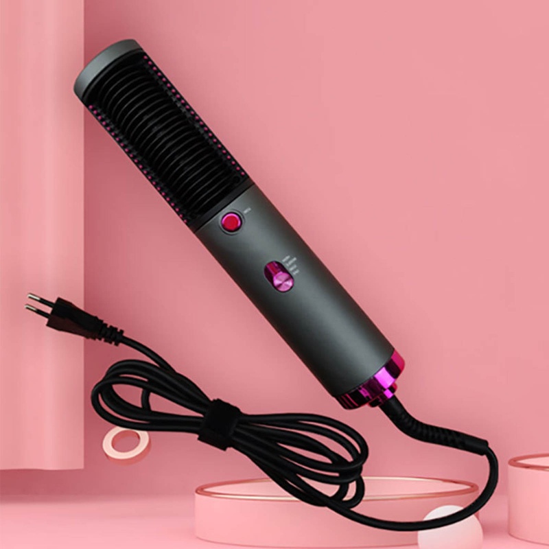 Lược Điện Chải Thẳng Và Uốn Xoăn Tóc Đa Năng YOUYO