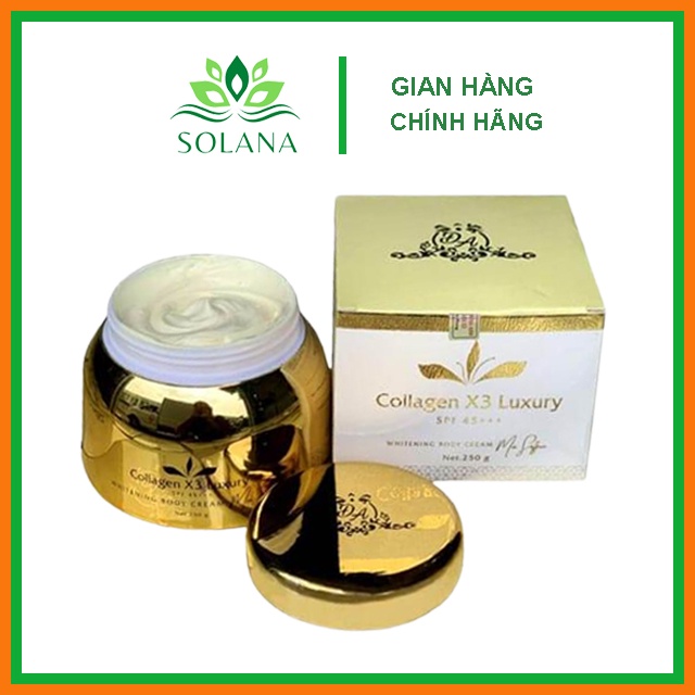 [Chính Hãng] Kem Body Collagen X3 Luxury - Body Colagen X3 - Công ty Mỹ Phẩm Đông Anh SOLANA