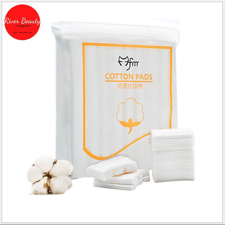 Bông tẩy trang 3 lớp Cotton Pads 222 miếng nội địa Trung