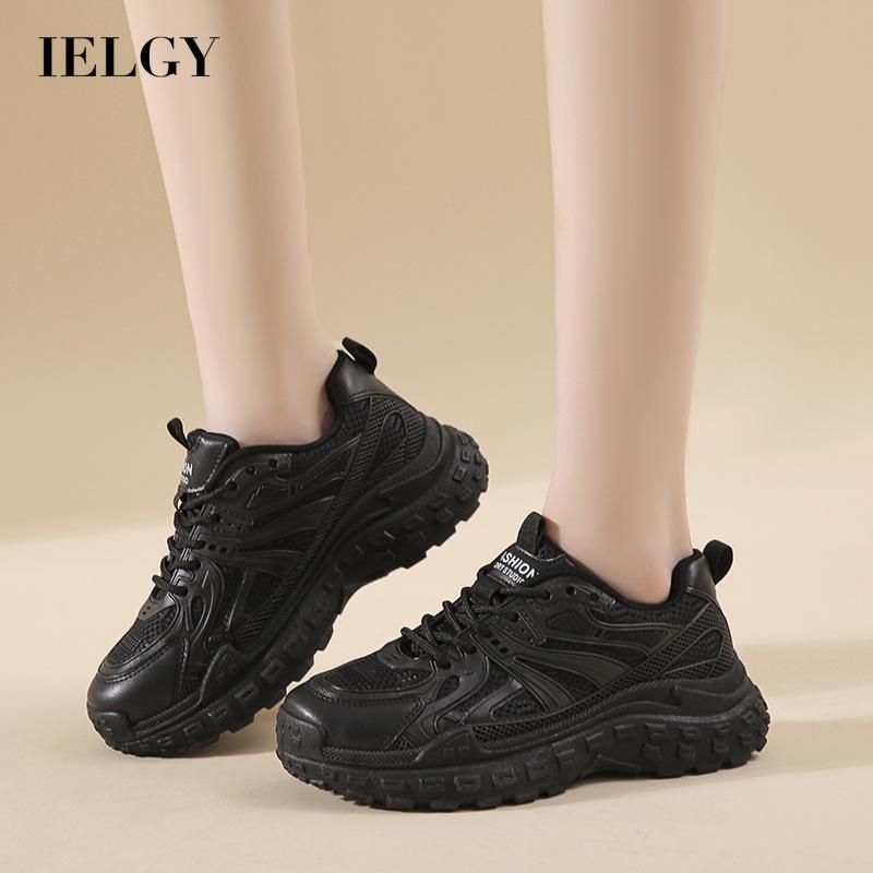 Giày thể thao IELGY đế dày phối lưới chống mài mòn thời trang cho nữ
