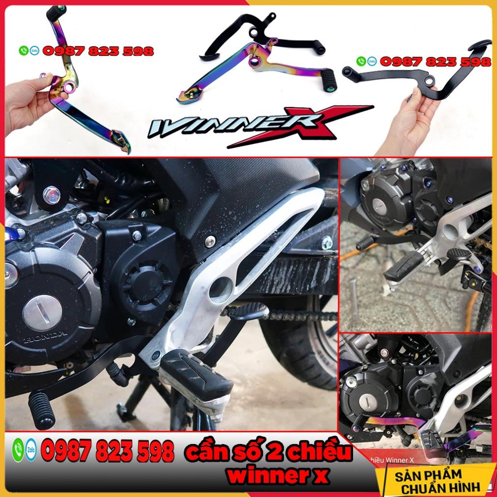 Cần Số 2 Chiều Winner X 2022 - Winner X V3 - RSX 150 Màu Titan, Đen Tĩnh Điện, iNox