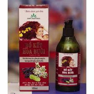 Dầu gội trị rụng tóc kích thích mọc tóc Bồ Kết Hoa Bưởi