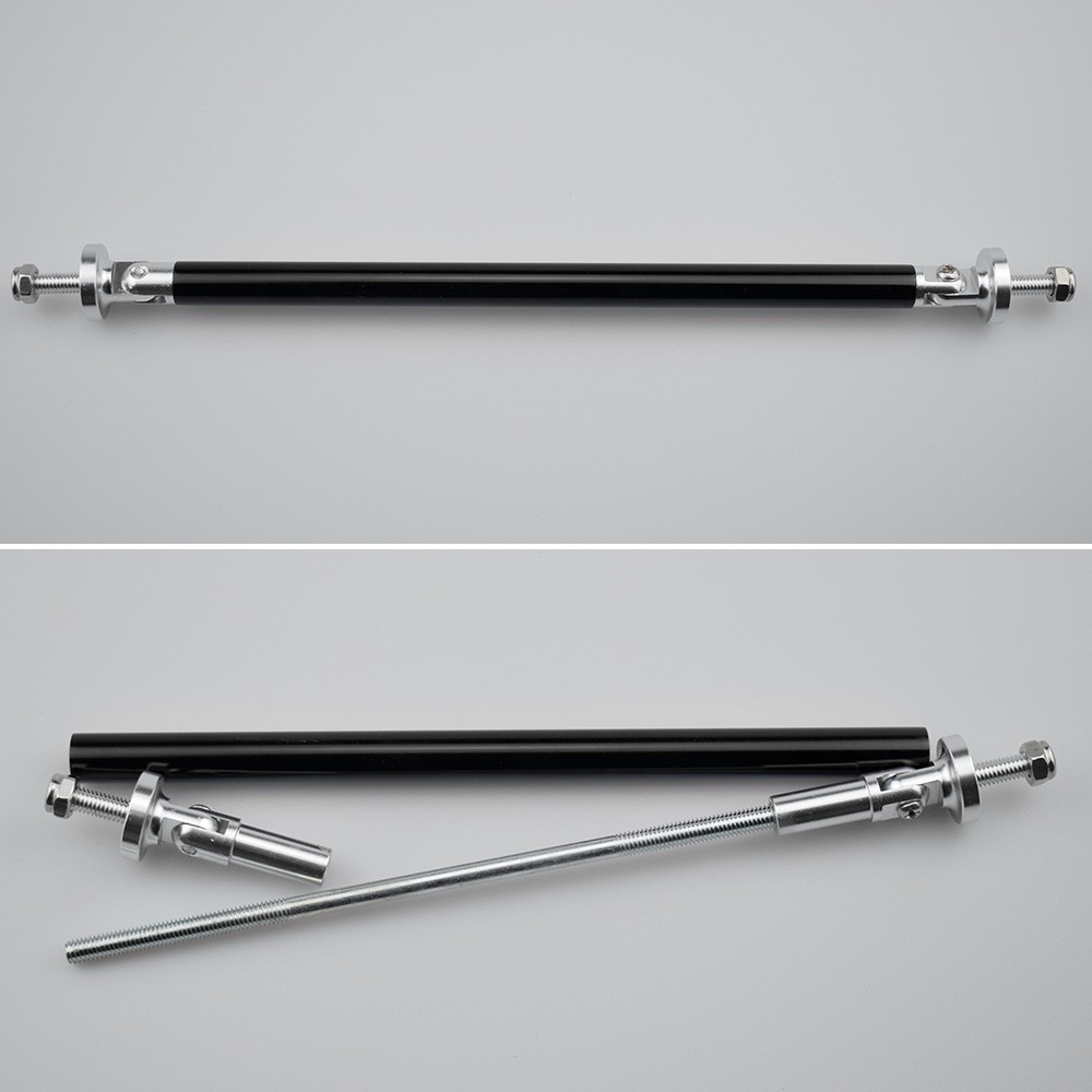 Set 2 Thanh Cản Trước / Sau Bằng Nhôm 75mm / 100mm / 150mm / 200mm Có Thể Điều Chỉnh Cho Xe Hơi