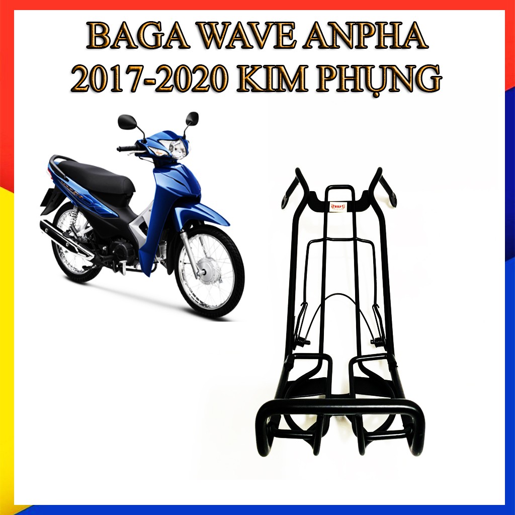 BAGA WAVE 2017-2020 ( ANPHA 110) SƠN TĨNH ĐIỆN CHÍNH HÃNG KIM PHỤNG