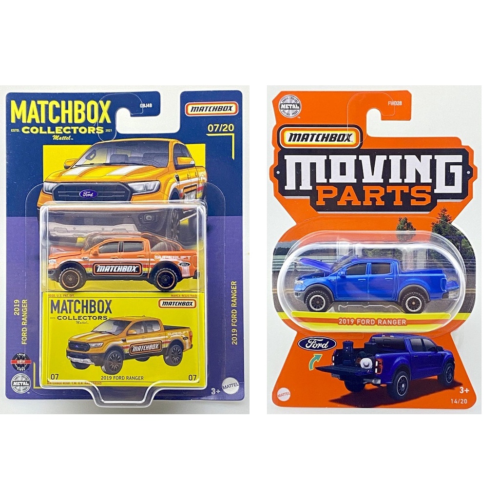 Xe mô hình Matchbox Superfast Moving Parts '19 Ford Ranger