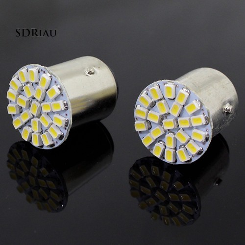 Set 2 bóng đèn led gắn đuôi 1157 BAY15D 22 SMD cho xe ô tô