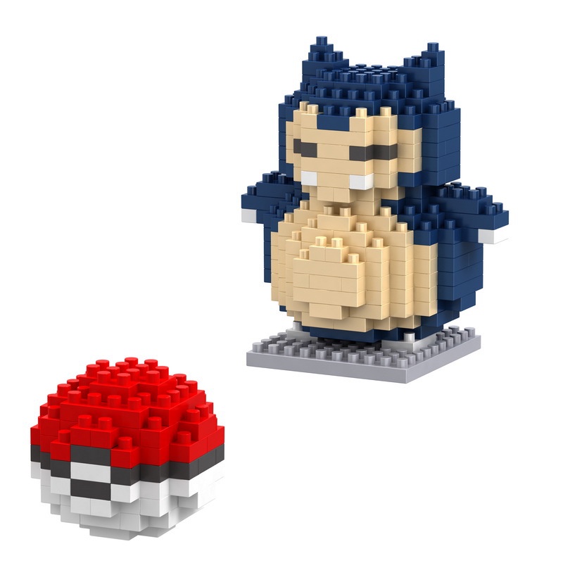 Pokémon Đồ Chơi Lắp Ráp Mô Hình Nhân Vật Hoạt Hình Xinh Xắn