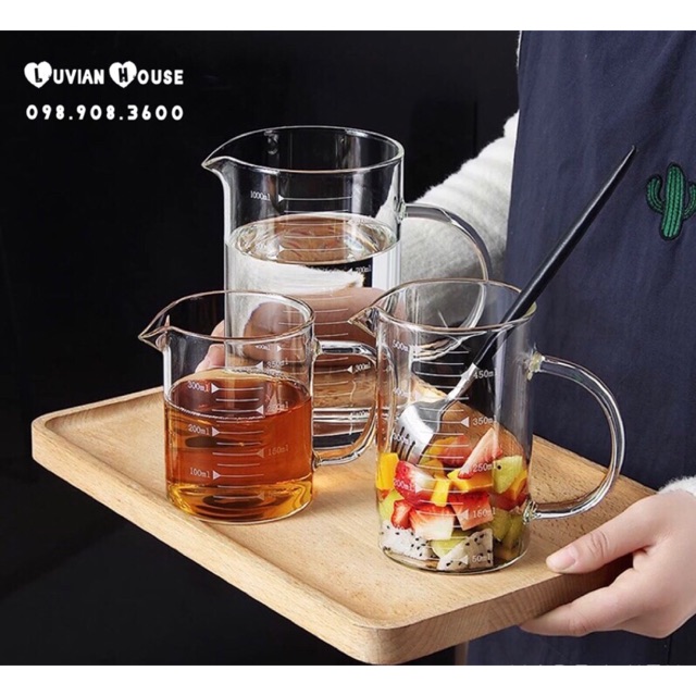 Ca Định Lượng Thủy Tinh Chịu Nhiệt