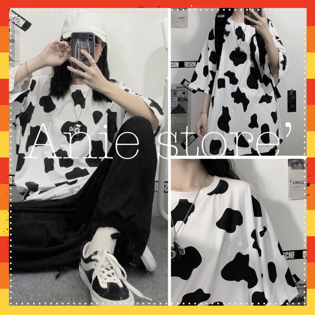 Áo Bò Sữa 🦋ÁO Phông Nam Nữ🦋 Thun Dáng rộng-Trùm Mông-Tay lỡ chất liệu mềm mại, thấm hút mồ hôi cực kỳ thoải mái Mã ABS01 | BigBuy360 - bigbuy360.vn