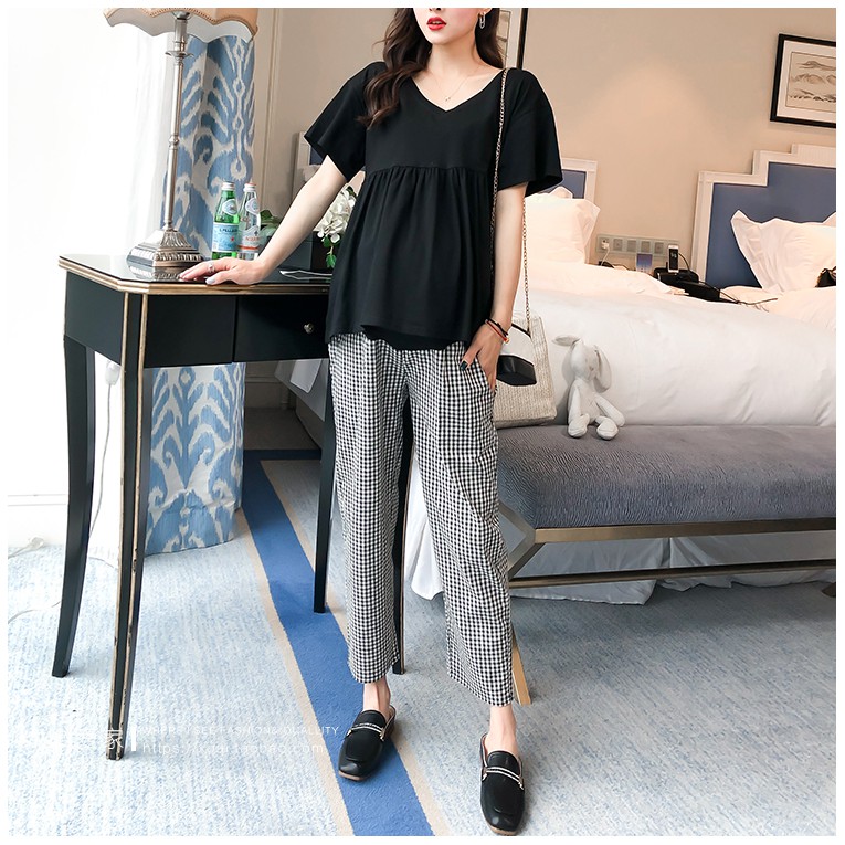 SET BỘ ĐỒ BẦU DÀI ĐI LÀM ĐI CHƠI SANG CHẢNH BD161