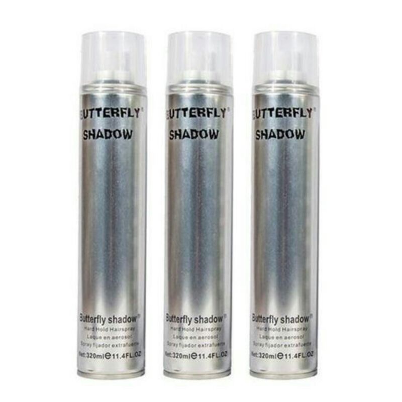 GÔM XỊT TÓC TẠO KIỂU BUTTERFLY SHADOW 320ml