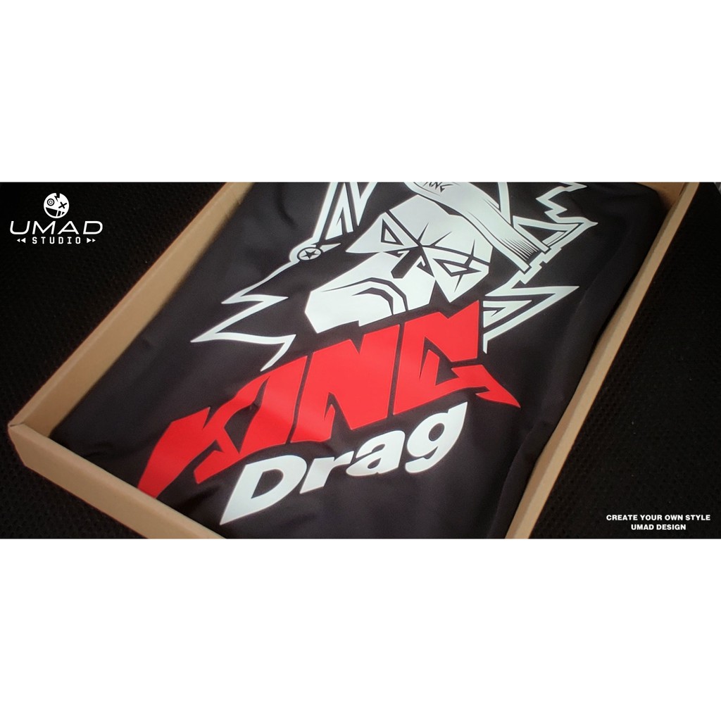 Áo thun UMAD unisex racing biker King Drag v.1 nam nữ tay ngắn có big size (40kg-110kg) | BigBuy360 - bigbuy360.vn