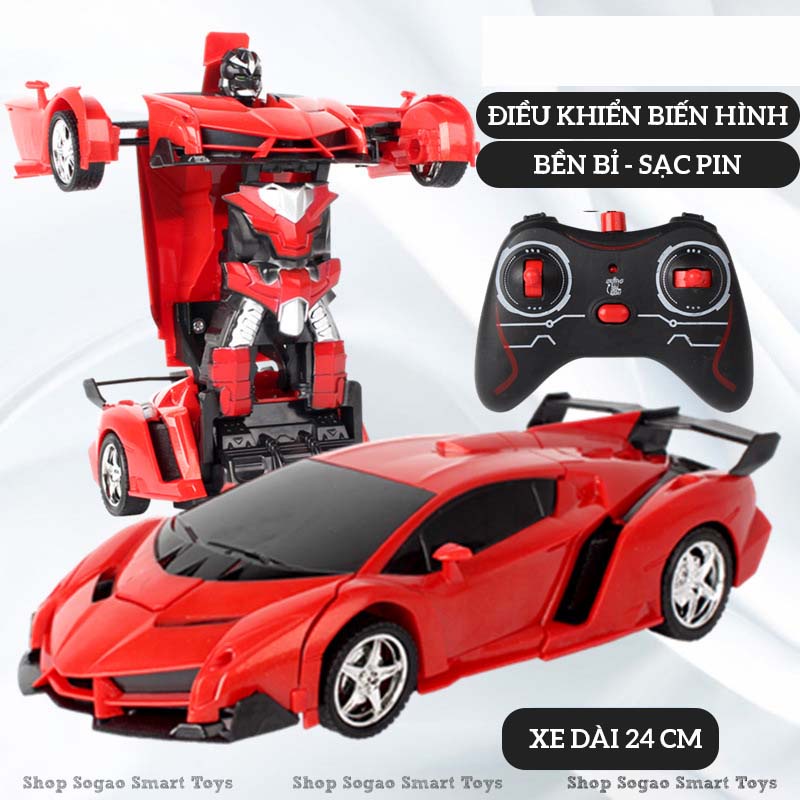 Ô tô biến hình robot SOGAO Pin khỏe chắc chắn chơi bền không sợ hỏng