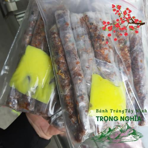 Bánh Tráng Cuộn Thập Cẩm Chấm Bơ Trọng Nghĩa