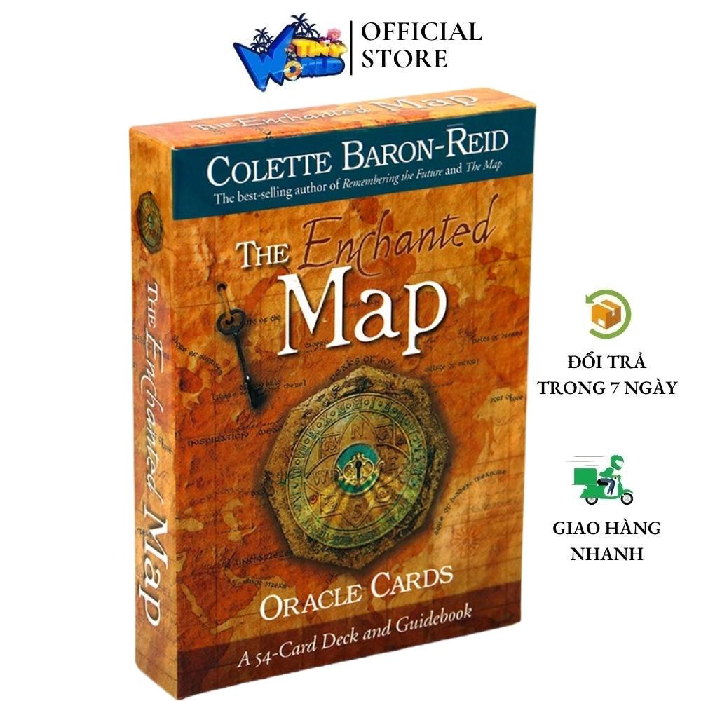 Bộ Tarot  The Enchanted Map Oracle T2 Bài Bói New