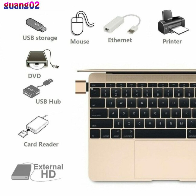 Đầu Đọc Thẻ Nhớ Chuyển Đổi Từ Đầu Cắm Type-C Sang Ổ Cắm Usb 3.0