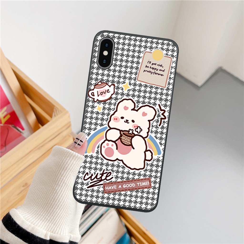 Ốp lưng IP x/ xs/ xs max/ xr gấu, bear, ốp điện thoại dễ thương, chống va đập, giá rẻ