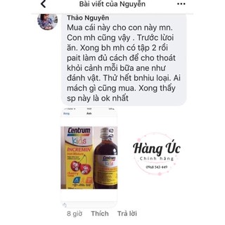 Centrum Kids💥Freeship💥 - Centrum Kids Siro trị biếng ( Mẫu Mới )