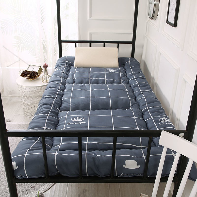 Nệm ký túc xá dày hơn futon đơn sinh viên tatami trên và dưới giường ngủ ấm áp đôi <