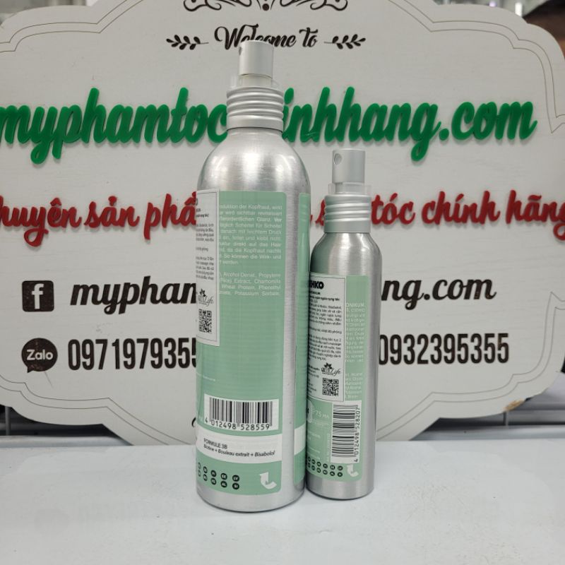 THUỐC MỌC TÓC DẠNG XỊT CEHKO HAARTONIKUM 75ml - 250ML