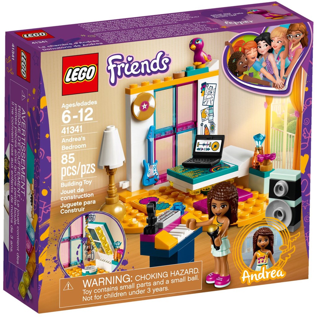LEGO Friends 41341 - Phòng Ngủ Của Andrea