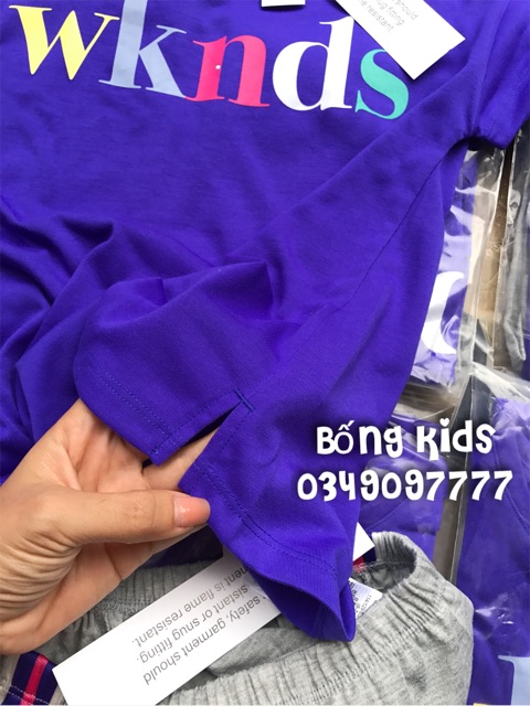 Bộ PJ Bé Gái WKNDS