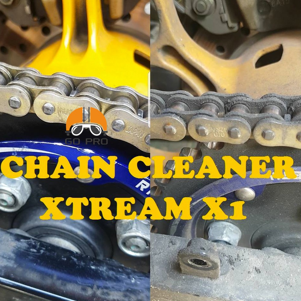 [CHÍNH HÃNG] Dung Dịch Rửa Sên Xe Xtream CHAIN CLEANER X1 (550ml)| Mã VT55