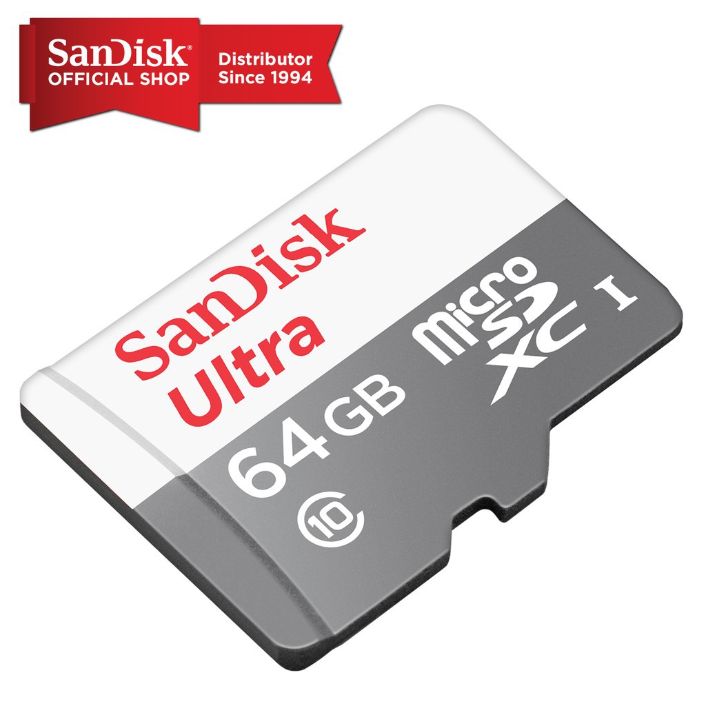 Thẻ nhớ SanDisk Ultra microSDHC / XC Class 10 100MB / s 32GB / 64GB / 128GB