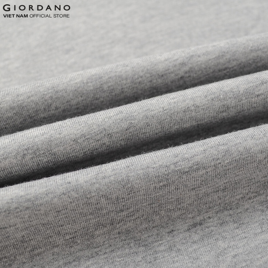 Áo Thun Nam Ngắn Tay Cổ Tim Giordano 01021251