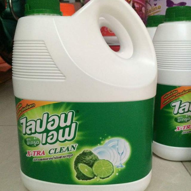 NƯỚC RỬA CHÉN LIPON HƯƠNG BƯỞI THÁI LAN 3600ML