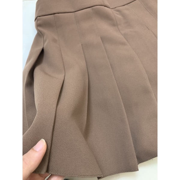 Chân váy xếp ly Tennis lưng cao