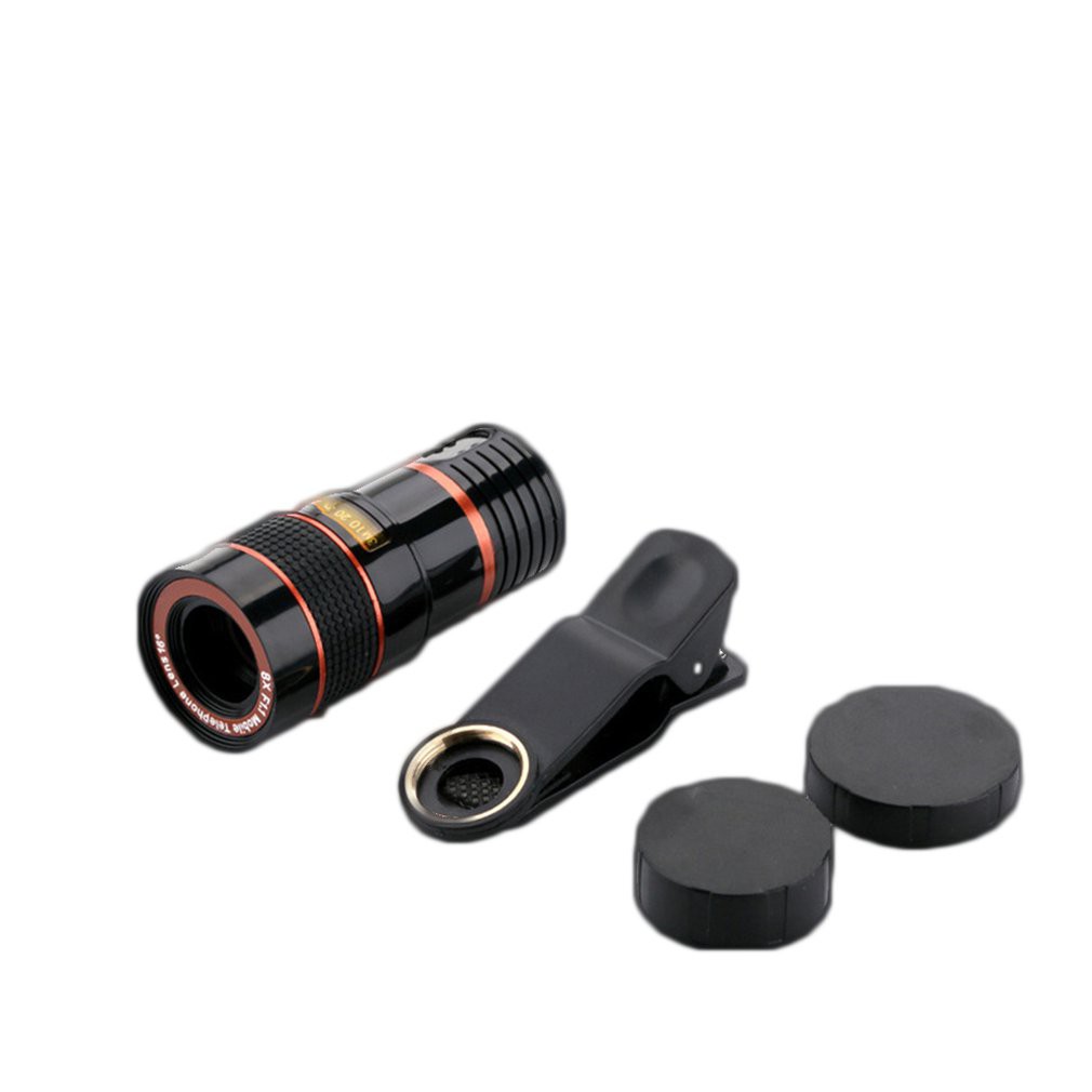 [HT11]Portable 12X Zoom Telephoto Lens Mobile Phone Camera Lens with Clip for iPhone