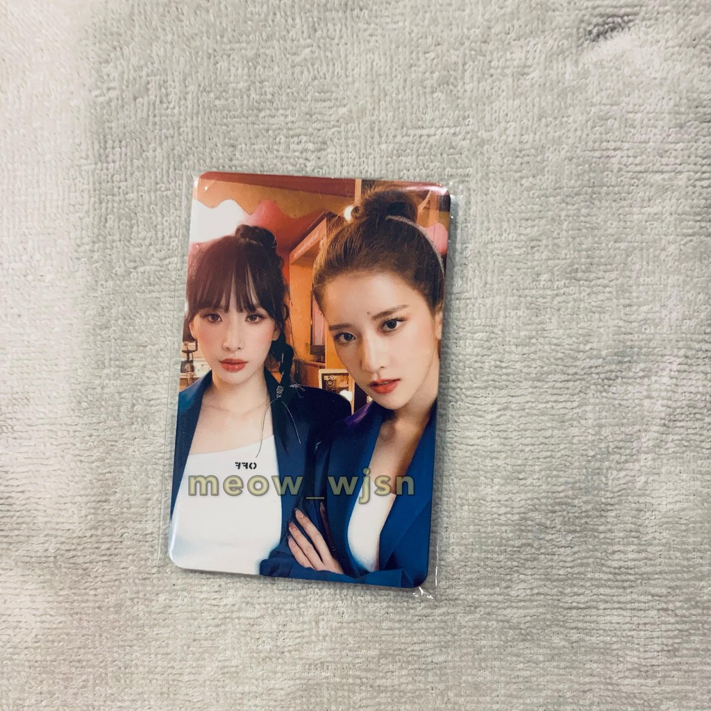 Photocard WJSN The Black - photocard hình theo unit